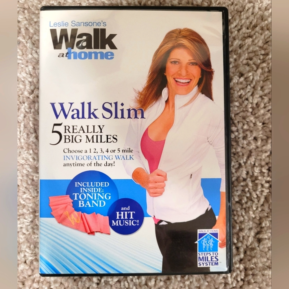 Walk Slim Exercise DVD with Band